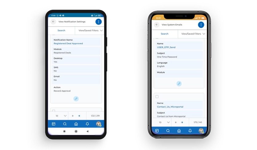 Mobile Ready Application Alerts and Notifications on the Go