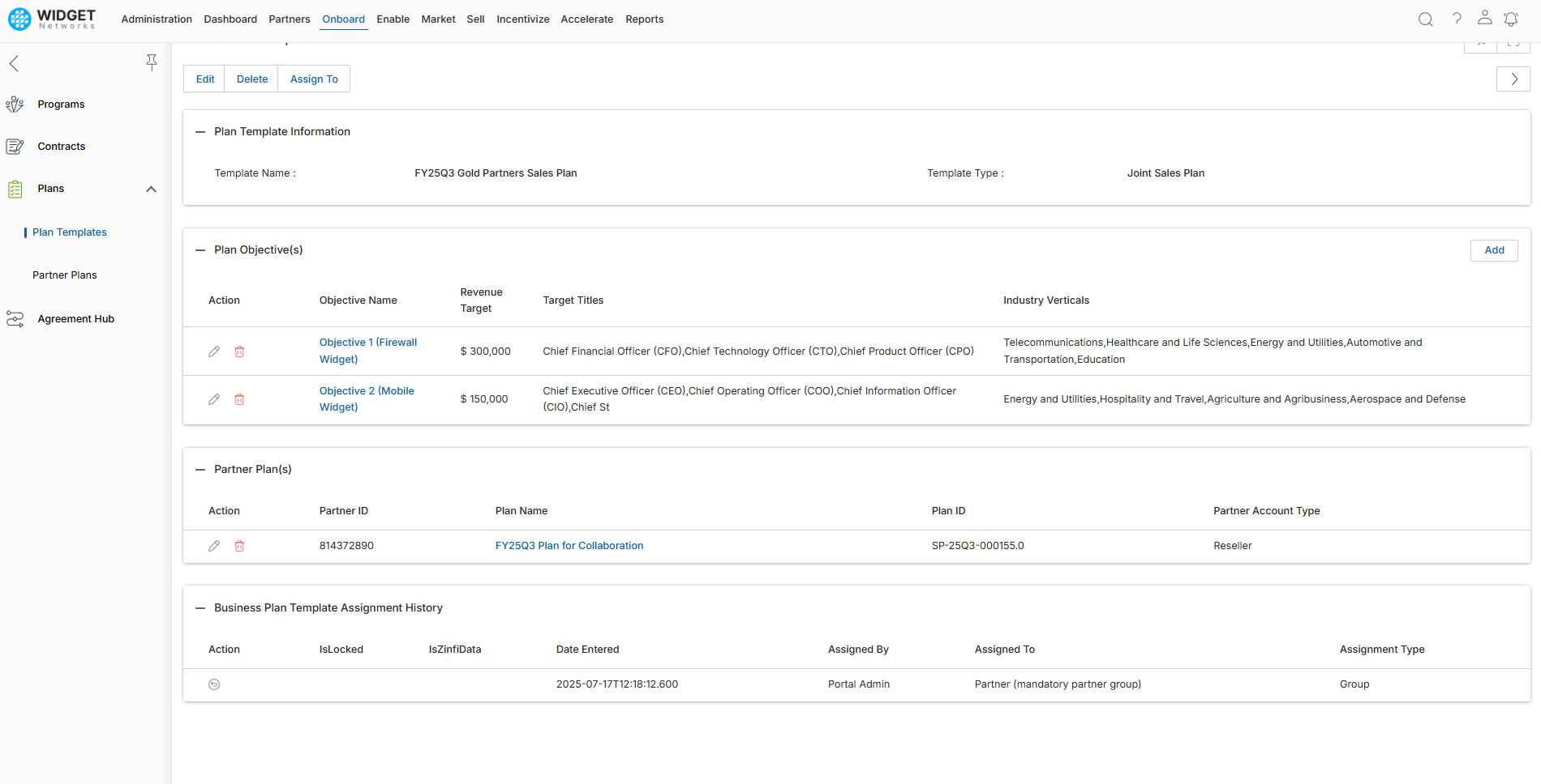 Collaborative Business Planning